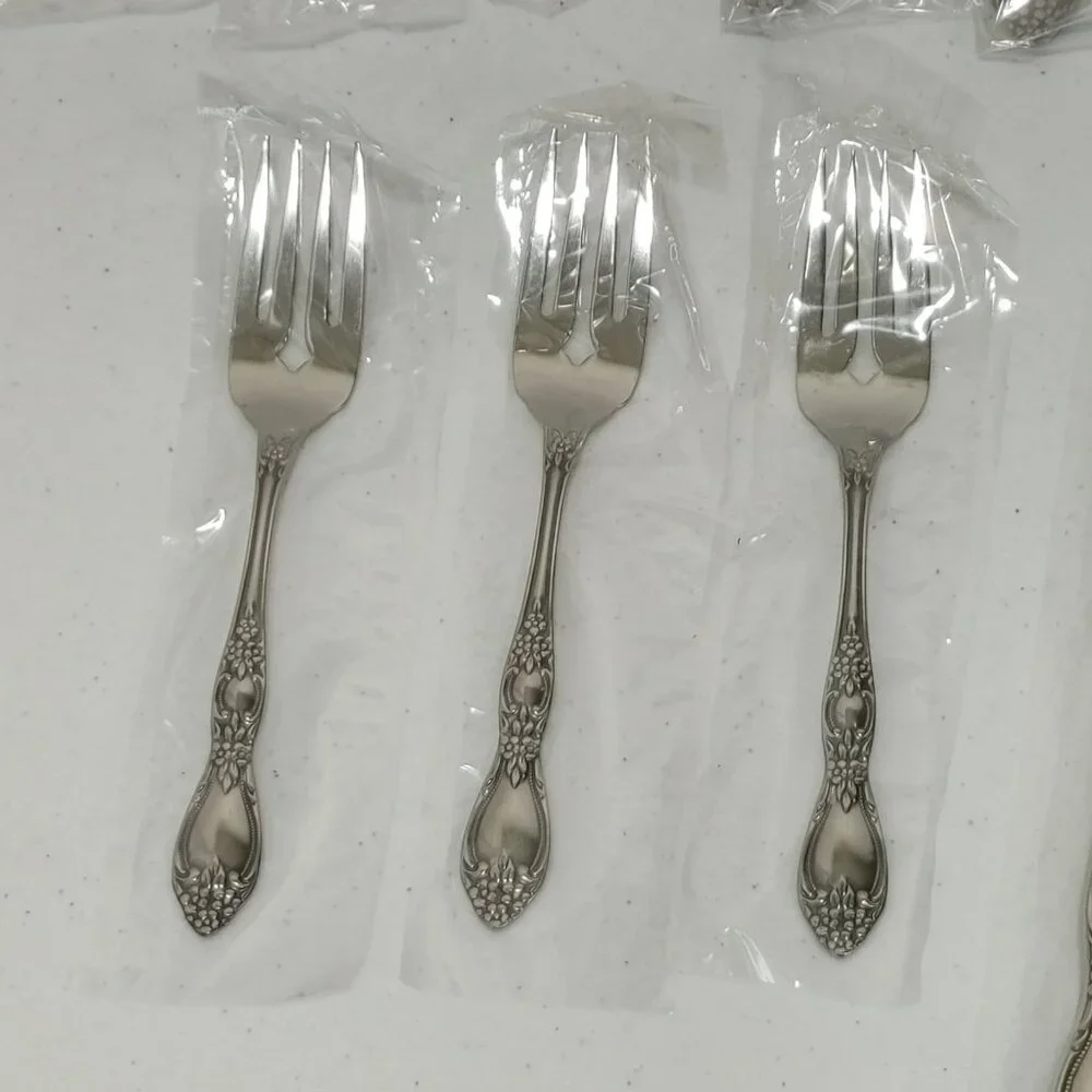 Oneida English Garden Stainless 20 Piece Flatware Set Service For 4 (Vintage...